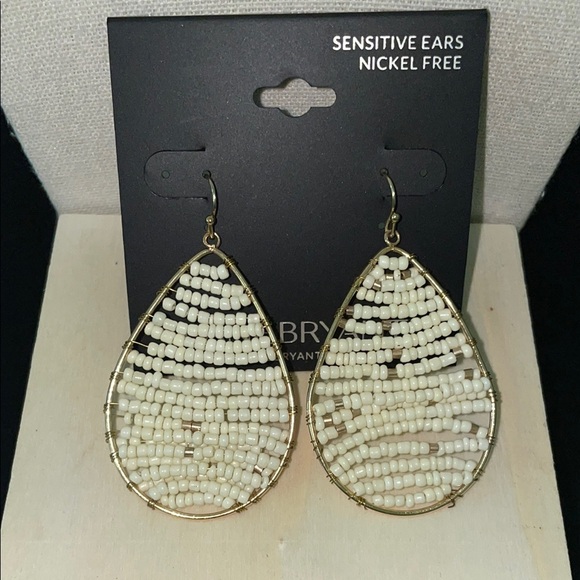 Lane Bryant Jewelry - Lane Bryant teardrop beaded earrings